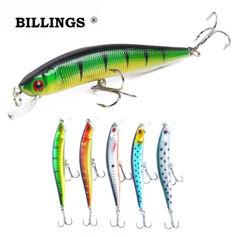Isca Artificial Minnow Billings 10cm 8g Flutuante
